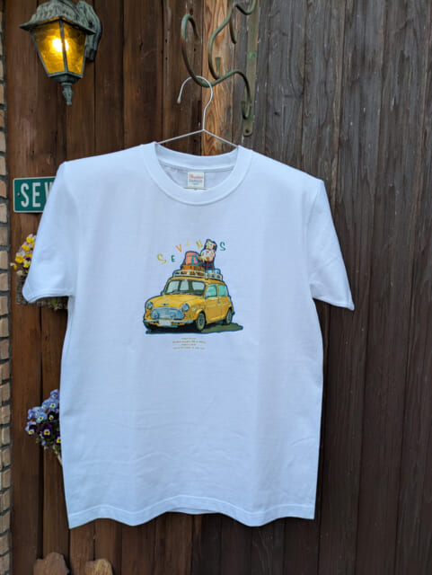 ローバーミニ・オリバーTシャツ（イエローミニ）