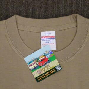 ローバーミニ・赤ミニTシャツ　タグ